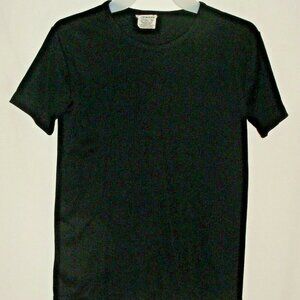 Girl's black nylon jersey S